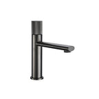 Knurled Handle Brass & Stainless Steel Basin Faucet