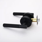 Knurled Handle & Keyless Privacy Door Lever (Adjustable Latch)