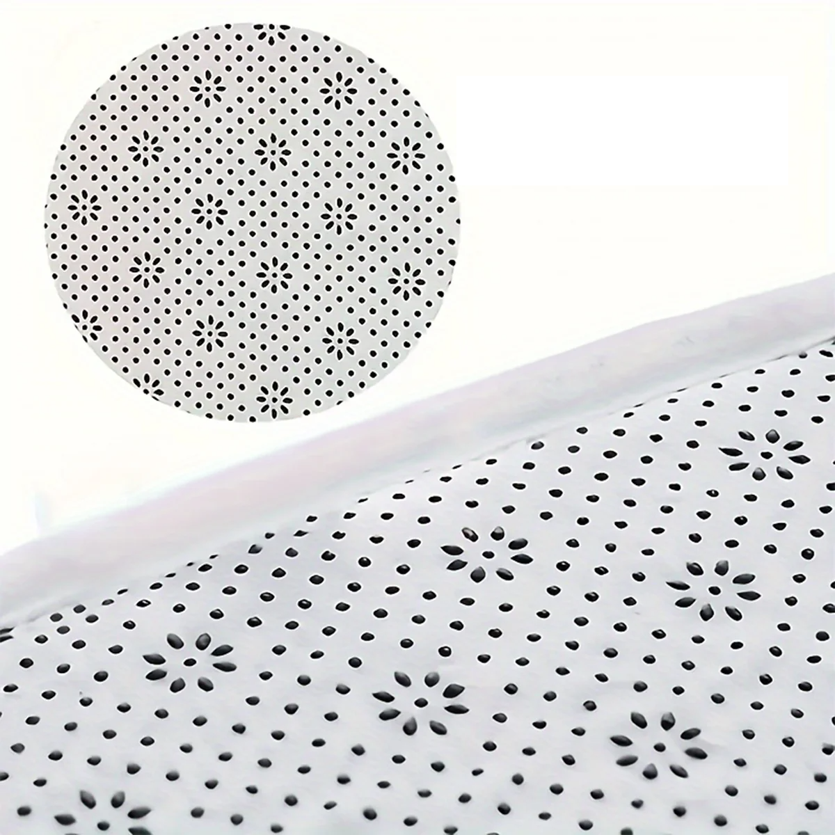 L-Shape Extra-Thick Plush Microfiber Bath Mat (Non-Slip Backing)