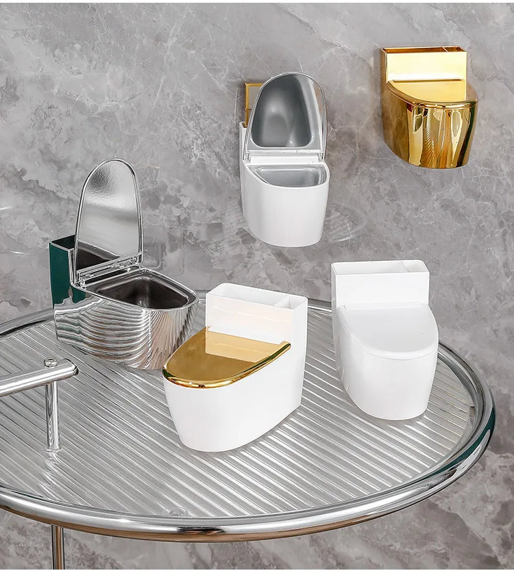 Lockable Odor-Control Wall-Mounted Ashtray (Removable Insert)