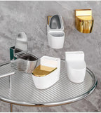 Lockable Odor-Control Wall-Mounted Ashtray (Removable Insert)