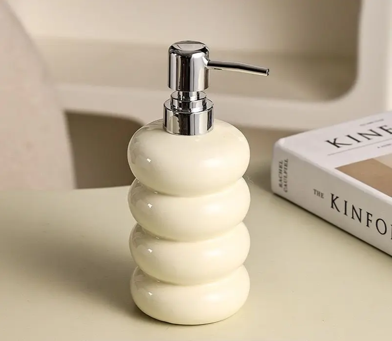 Luxe Ceramic Refillable Soap Dispenser