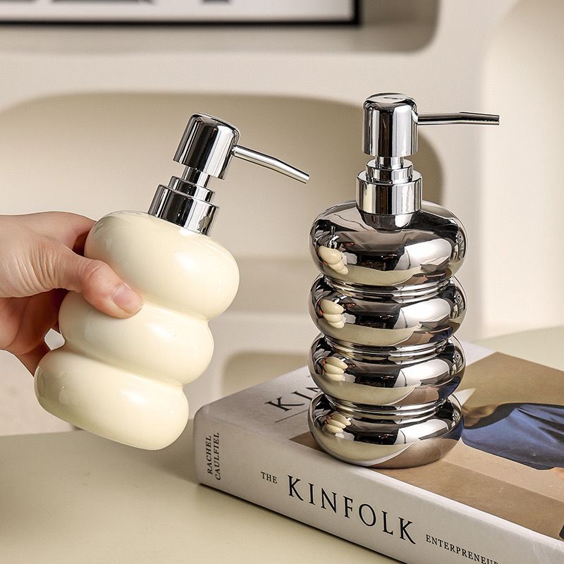 Luxe Ceramic Refillable Soap Dispenser