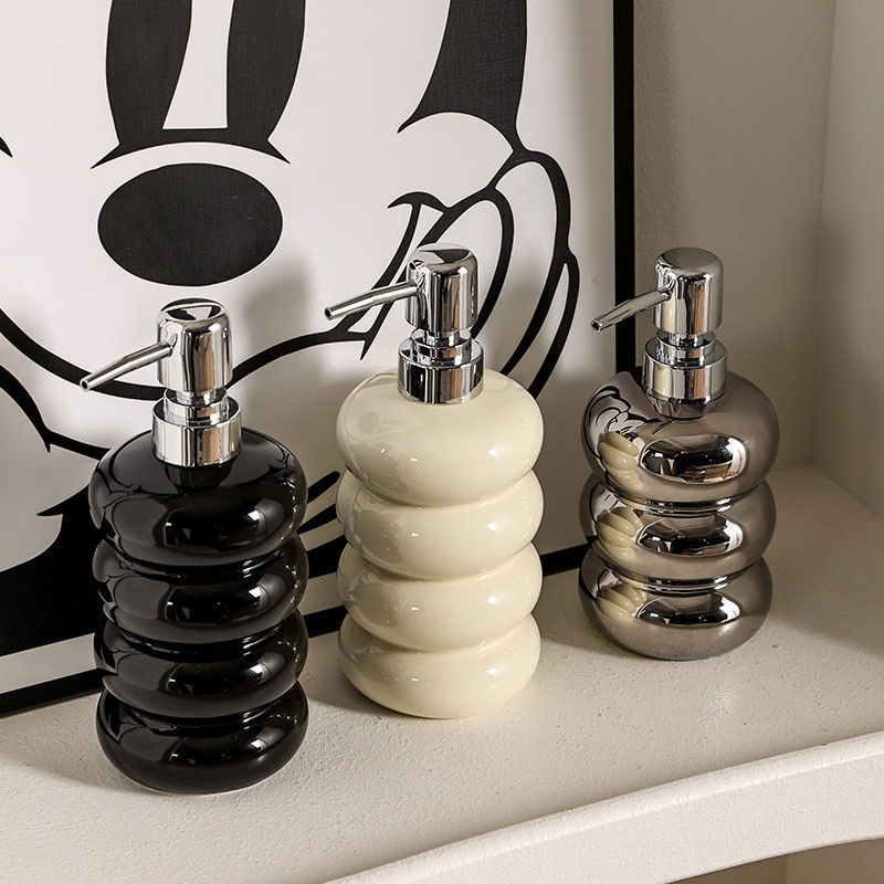 Luxe Ceramic Refillable Soap Dispenser