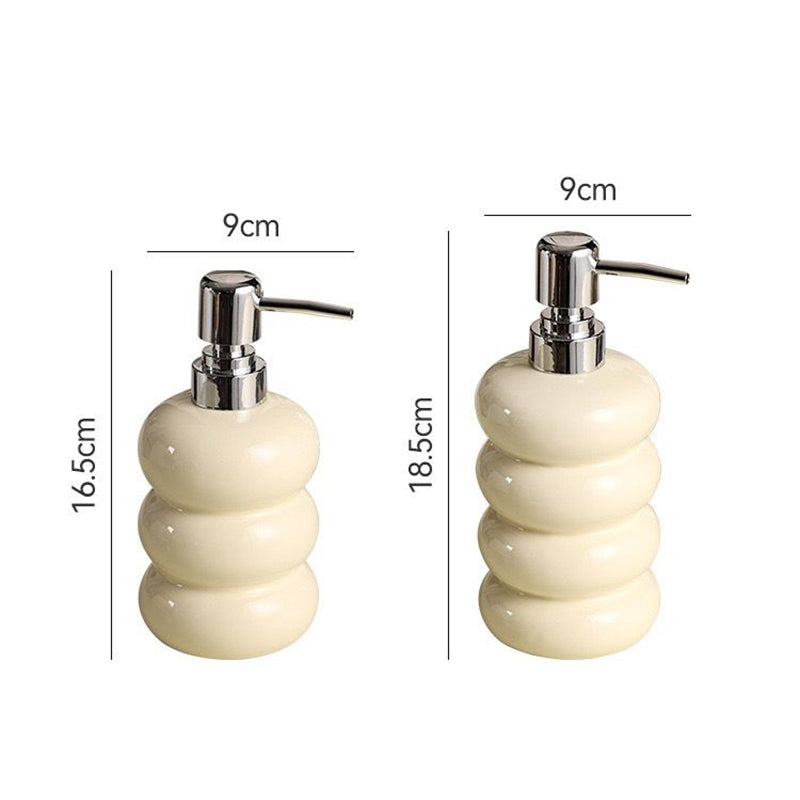 Luxe Ceramic Refillable Soap Dispenser