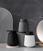 Luxury Ceramic Refillable Soap Dispenser (300 ml)