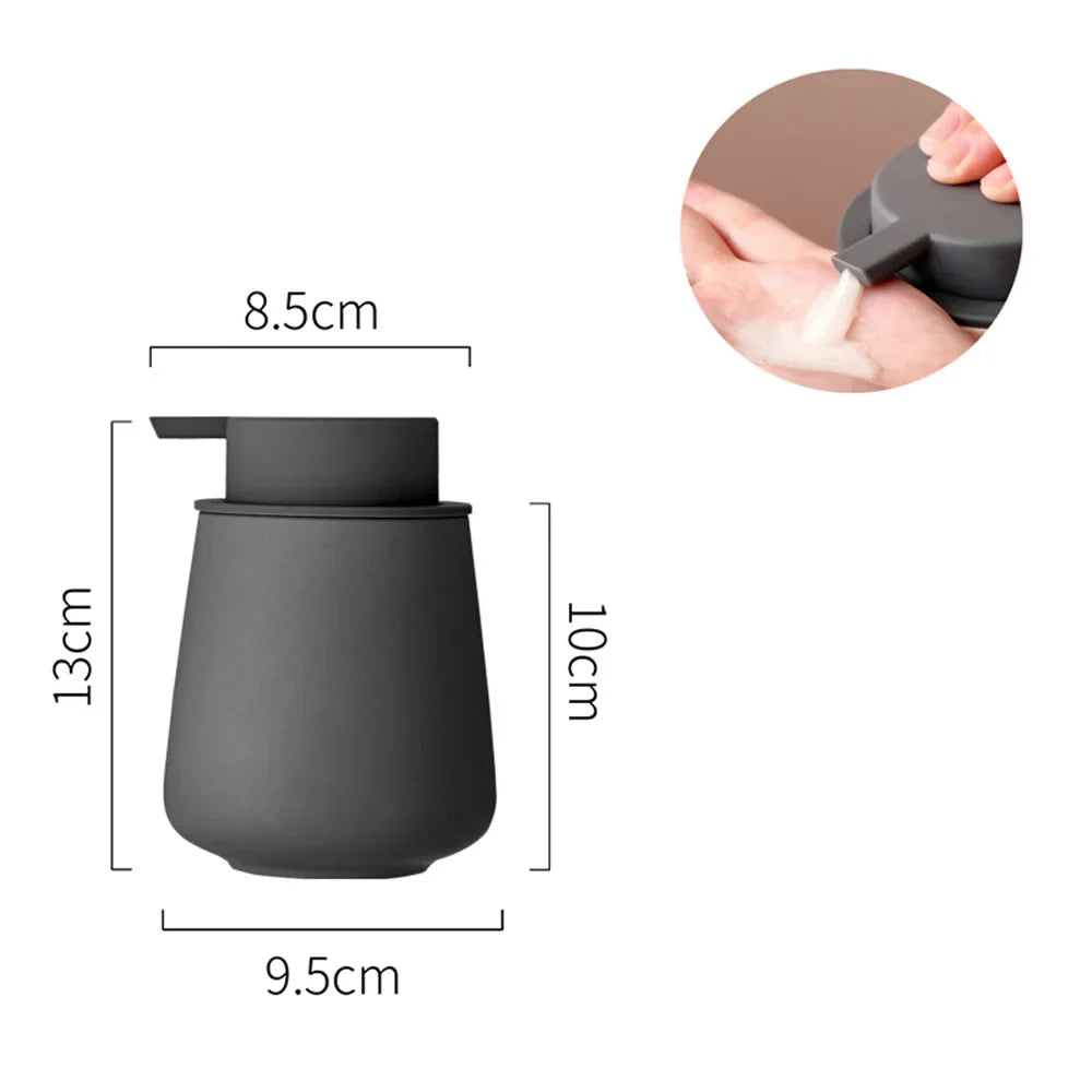 Luxury Ceramic Refillable Soap Dispenser (300 ml)