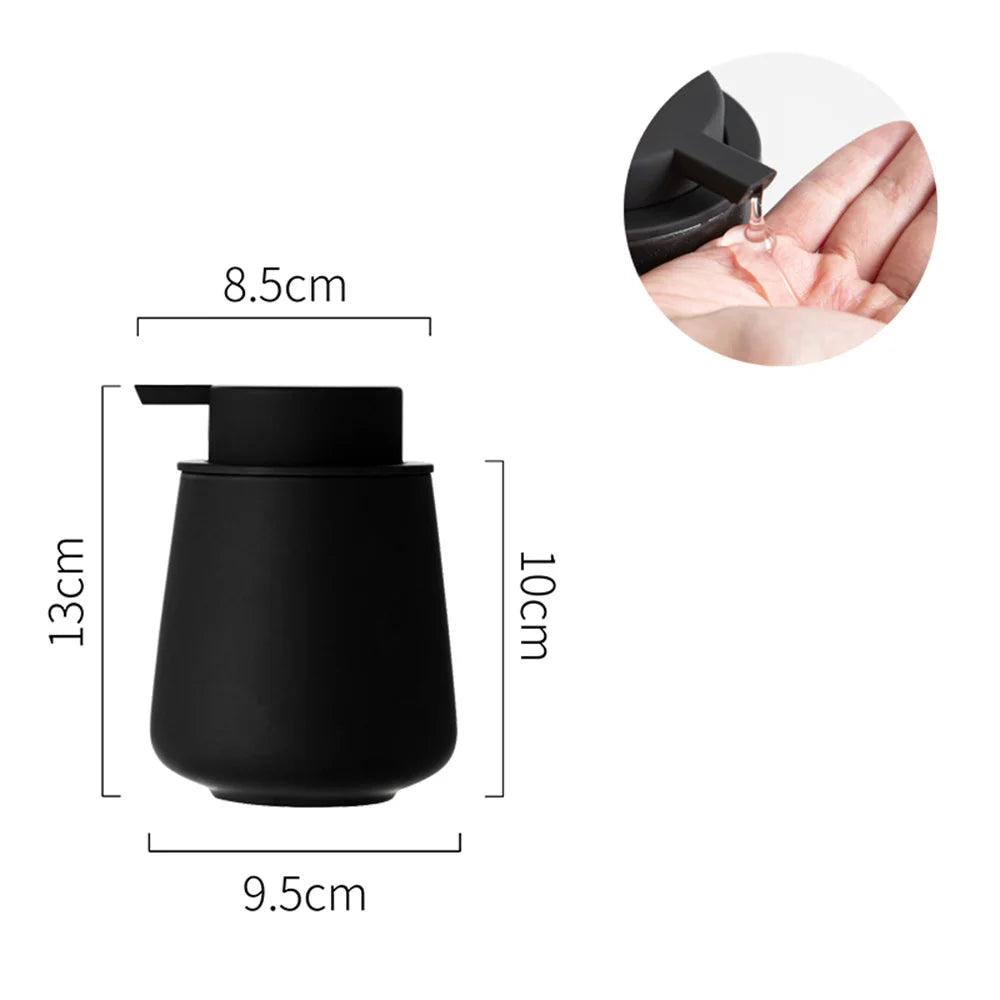 Luxury Ceramic Refillable Soap Dispenser (300 ml)