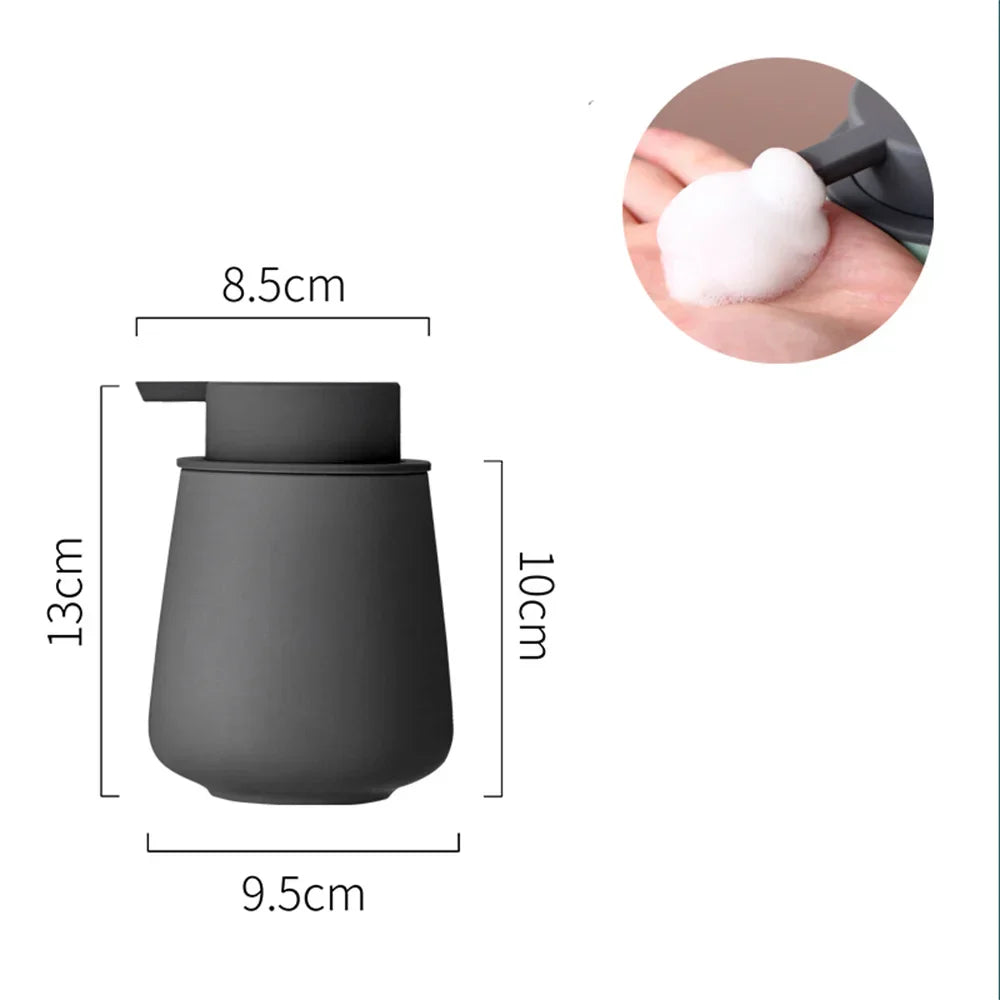Luxury Ceramic Refillable Soap Dispenser (300 ml)