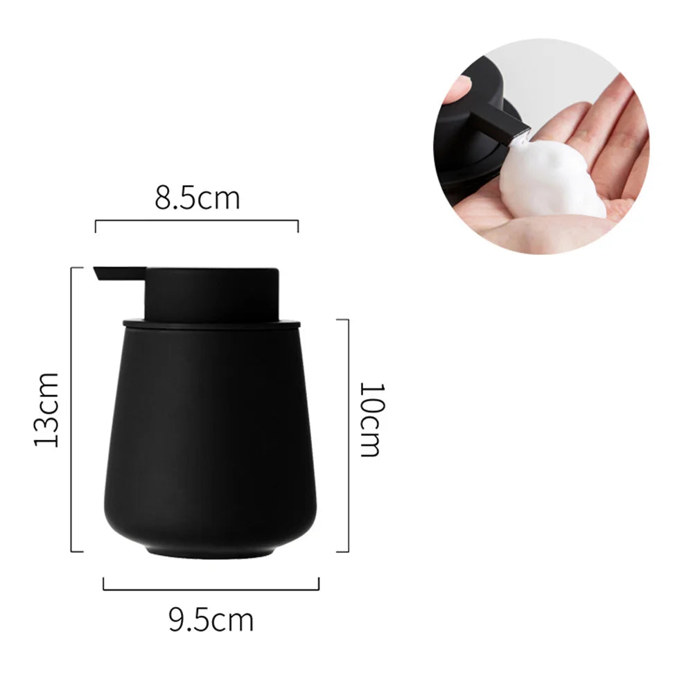 Luxury Ceramic Refillable Soap Dispenser (300 ml)