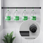 Magnetic Hem Waterproof Linen-Style Shower Curtain (Includes Hooks)