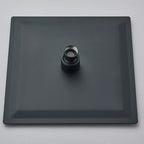Matte Black 304 Stainless Steel Rain Shower Head (360° Rotatable)