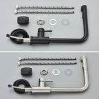 Matte Black Pull-Out & 360° Swivel Kitchen Faucet
