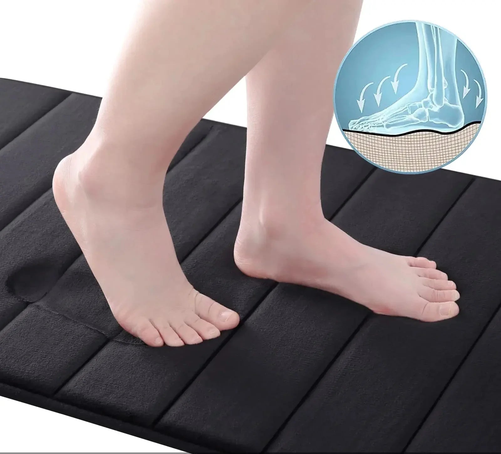 Memory Foam Quick-Dry Non-Slip Bath Mat