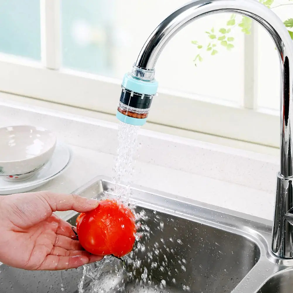 Mineral Stone Tool-Free Faucet Water Filter