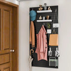 Modular Powder-Coated Wall Pegboard Organizer (22 x 22 in)