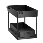 Moisture-Resistant ABS Pull-Out Under-Sink Organizer (With Hooks)