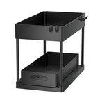 Moisture-Resistant ABS Pull-Out Under-Sink Organizer (With Hooks)
