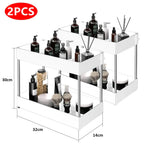 Moisture-Resistant ABS Pull-Out Under-Sink Organizer (With Hooks)