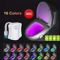 Motion-Activated & Battery-Powered RGB Toilet Night Light (8 or 16 Colors)