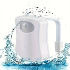 Motion-Activated & Battery-Powered RGB Toilet Night Light (8 or 16 Colors)