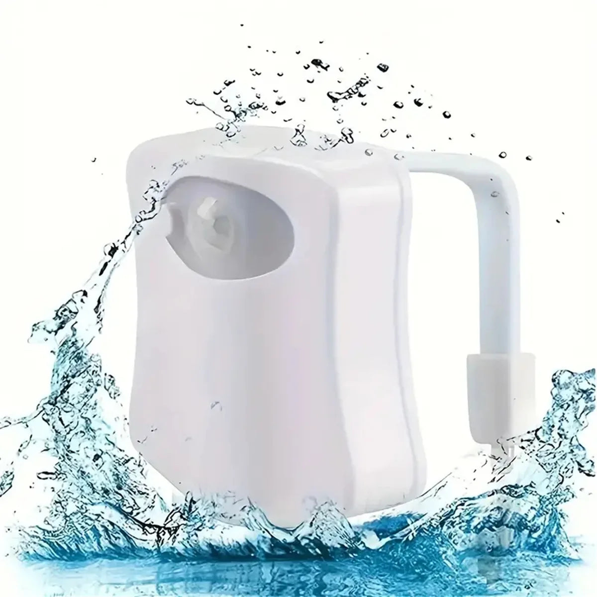 Motion-Activated & Battery-Powered RGB Toilet Night Light (8 or 16 Colors)