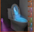 Motion-Sensor Rechargeable 7-Color RGB Toilet Night Light