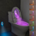Motion-Sensor Rechargeable 7-Color RGB Toilet Night Light