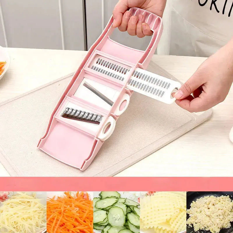 Multifunctional Stainless Steel Vegetable & Fruit Slicer