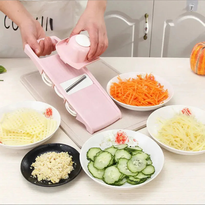 Multifunctional Stainless Steel Vegetable & Fruit Slicer