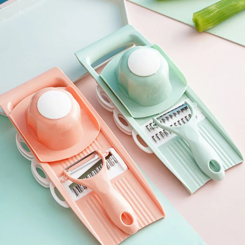 Multifunctional Stainless Steel Vegetable & Fruit Slicer