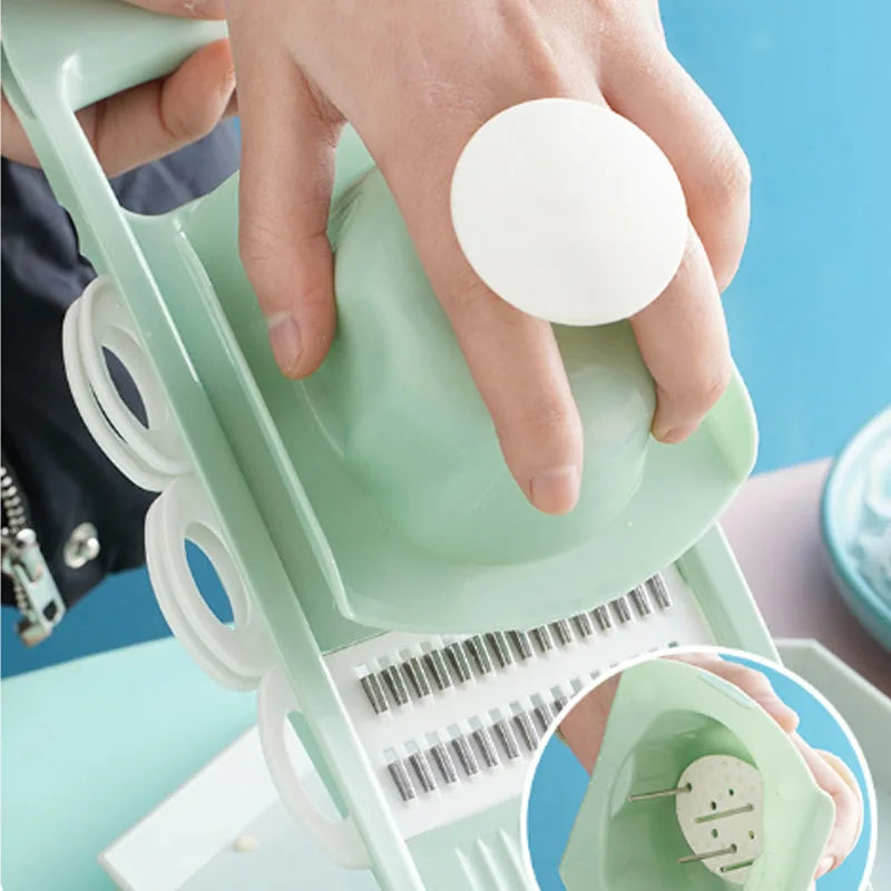 Multifunctional Stainless Steel Vegetable & Fruit Slicer