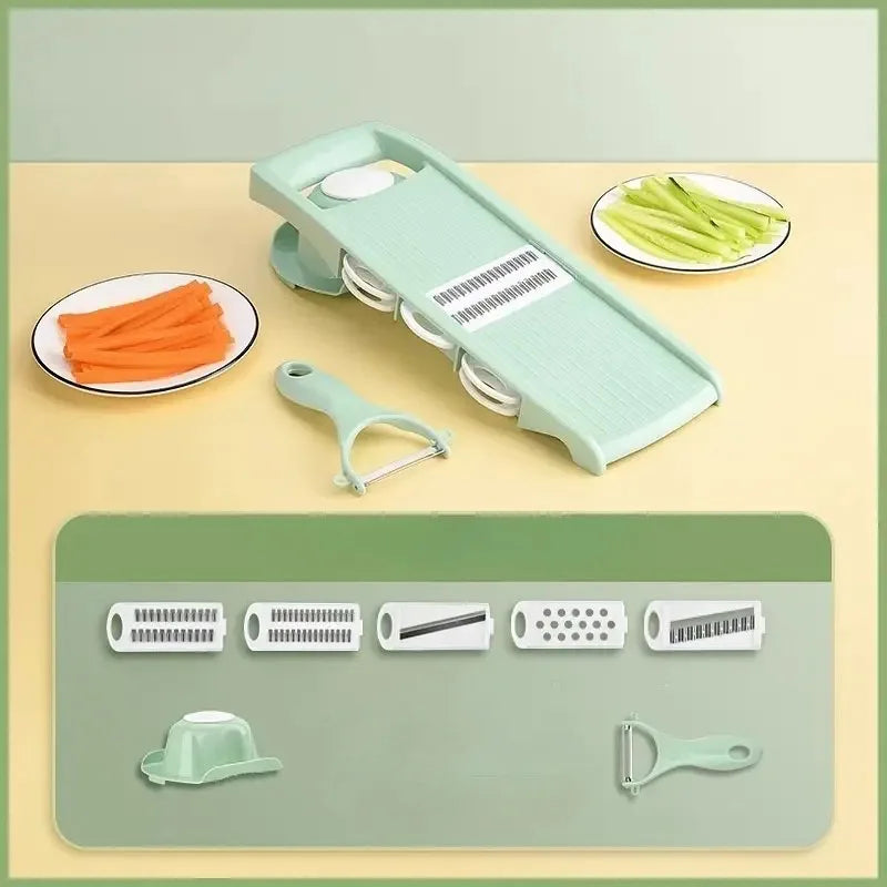Multifunctional Stainless Steel Vegetable & Fruit Slicer