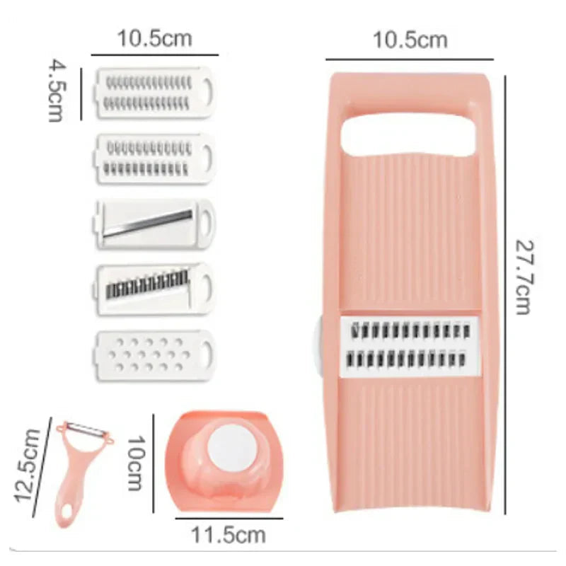 Multifunctional Stainless Steel Vegetable & Fruit Slicer