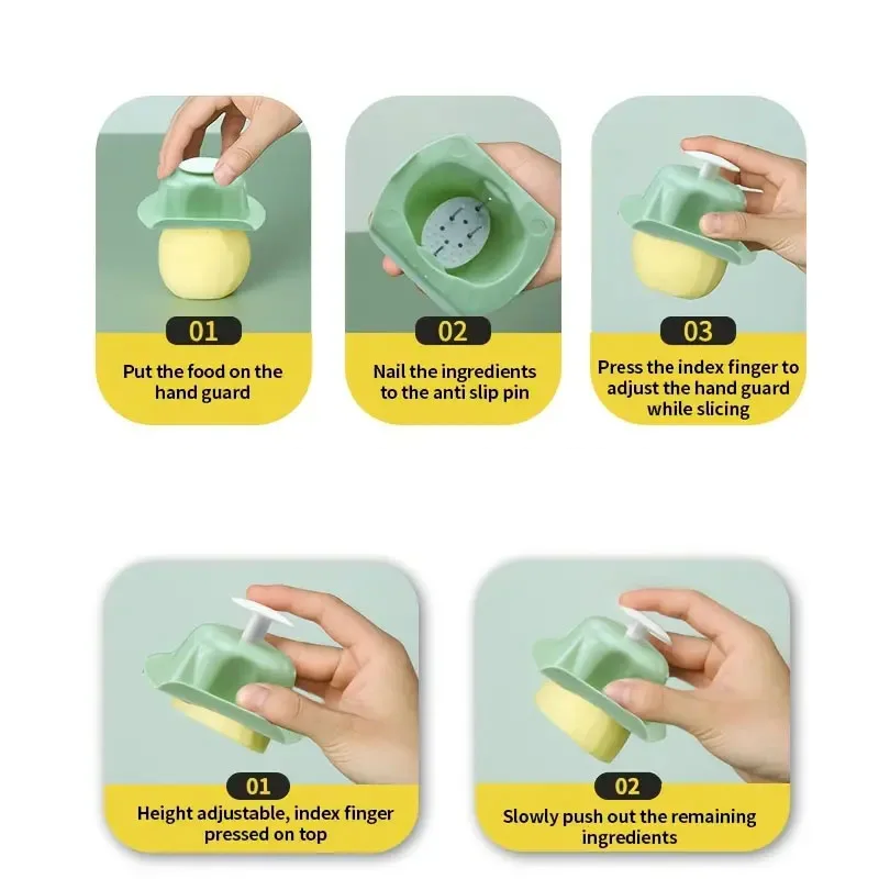 Multifunctional Stainless Steel Vegetable & Fruit Slicer