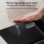 Nano-Etched Honeycomb Brushed Stainless Steel Undermount Sink (Large Single-Bowl)