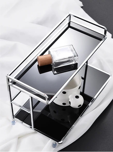 No Assembly Double-Tier Metal Storage Rack
