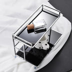 No Assembly Double-Tier Metal Storage Rack