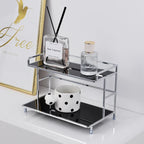 No Assembly Double-Tier Metal Storage Rack