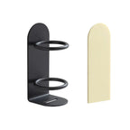 No-Drill Adhesive Rustproof Steel Toothbrush & Razor Holder