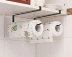 No-Drill Rust-Resistant Cabinet Door Paper & Towel Holder