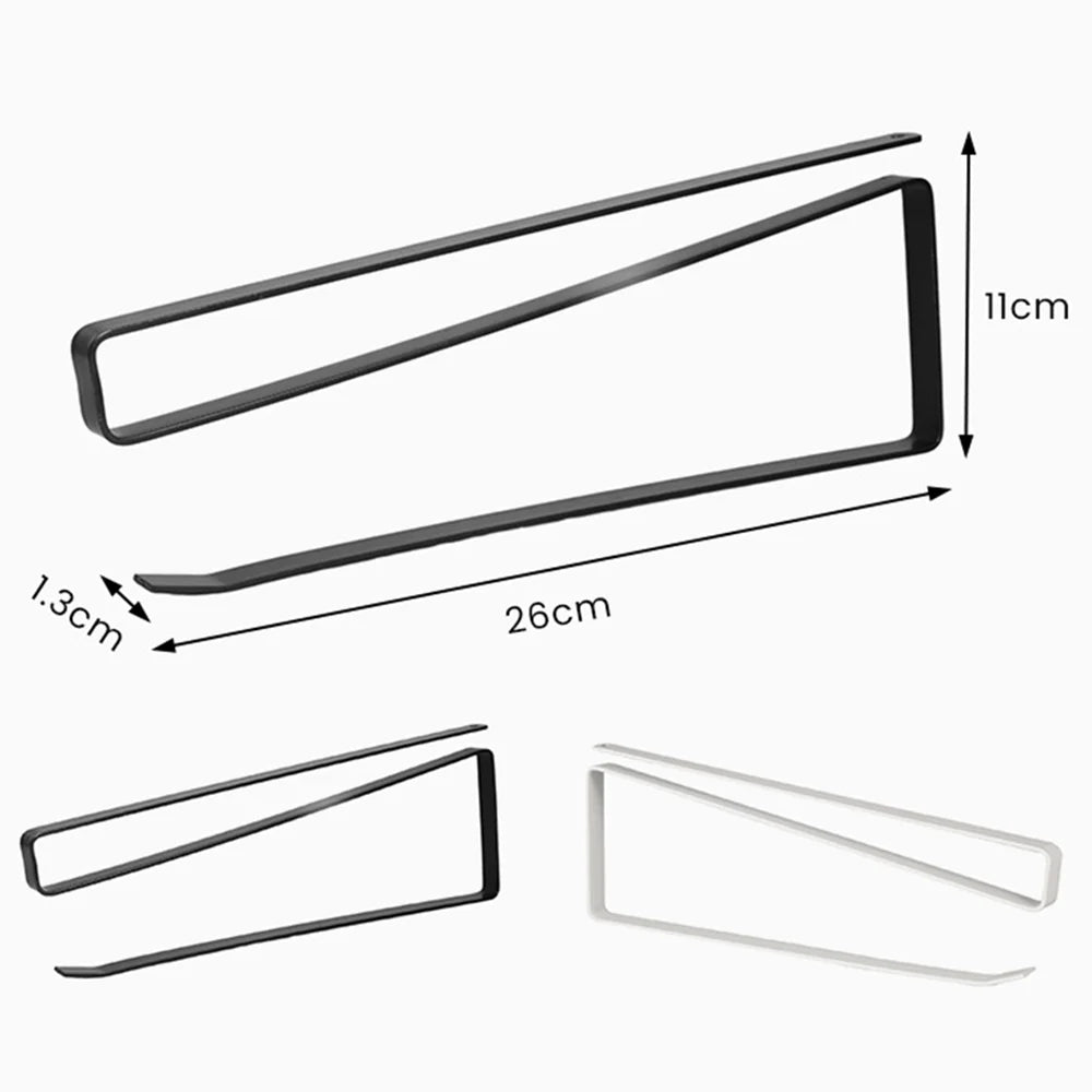 No-Drill Rust-Resistant Cabinet Door Paper & Towel Holder