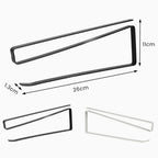 No-Drill Rust-Resistant Cabinet Door Paper & Towel Holder