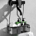 No-Drill Rustproof Aerospace-Grade Aluminum Shower Caddy (Adhesive Mount)