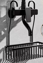 No-Drill Rustproof Aerospace-Grade Aluminum Shower Caddy (Adhesive Mount)
