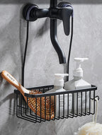 No-Drill Rustproof Aerospace-Grade Aluminum Shower Caddy (Adhesive Mount)
