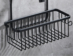 No-Drill Rustproof Aerospace-Grade Aluminum Shower Caddy (Adhesive Mount)