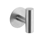 No-Drill Self-Adhesive Brushed Stainless Steel Bathroom Accessory Set
