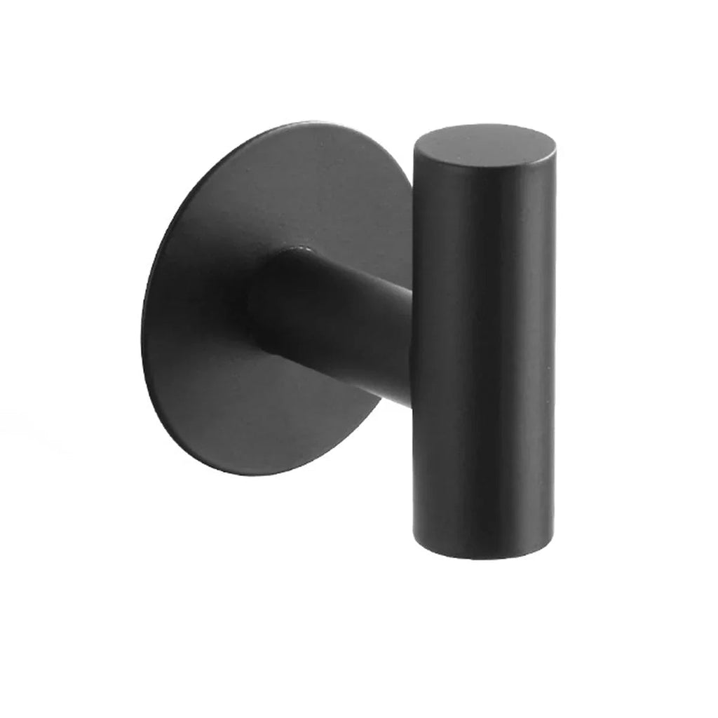 No-Drill Self-Adhesive Brushed Stainless Steel Bathroom Accessory Set