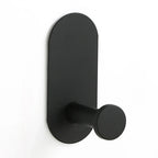No-Drill Self-Adhesive Brushed Stainless Steel Bathroom Accessory Set
